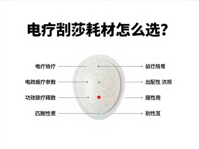 电疗参数与耗材的匹配性分析
