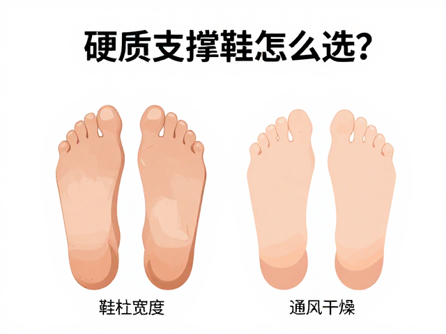 硬质支撑鞋怎么选?匹配鞋楦宽度,通风干燥存放指南