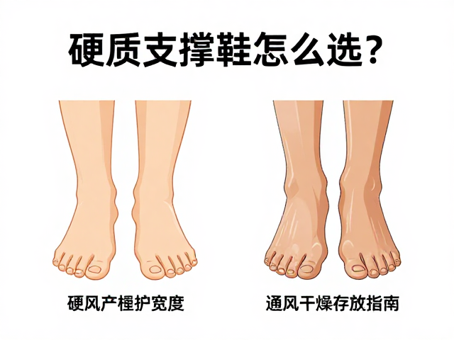 硬质支撑鞋怎么选?匹配鞋楦宽度,通风干燥存放指南