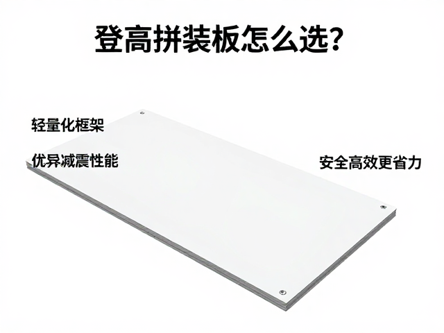 登高拼装板怎么选?轻量化框架,优异减震性能,安全高效更省力