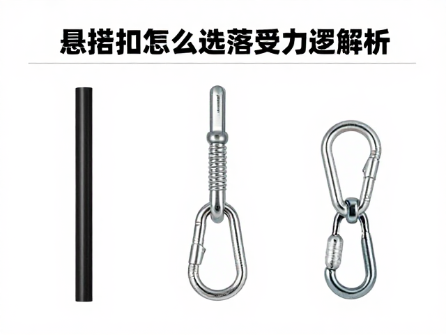 杖身悬挂扣怎么选?牢固锁定不脱落,扣合顺畅度实测指南