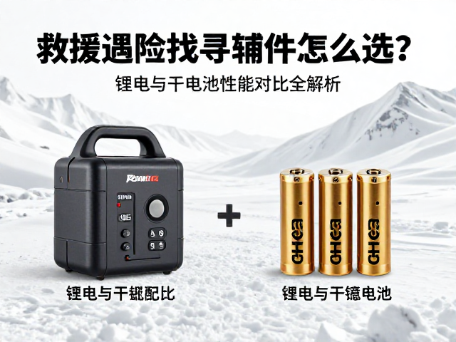 雪崩救援遇险找寻辅件怎么选?锂电与干电池性能对比全解析