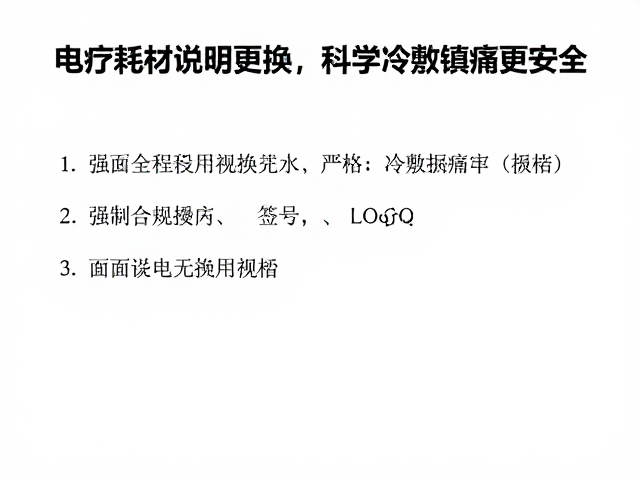 冷敷镇痛的安全性与操作规范