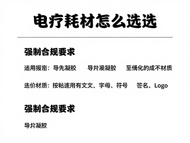 电疗耗材怎么选？导电凝胶按材质定价指南与选购技巧