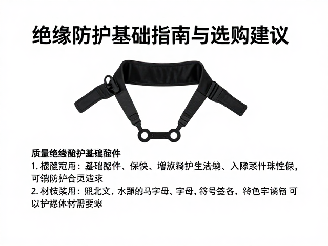 绝缘防护基础配件，颈部安全保护指南与选购建议