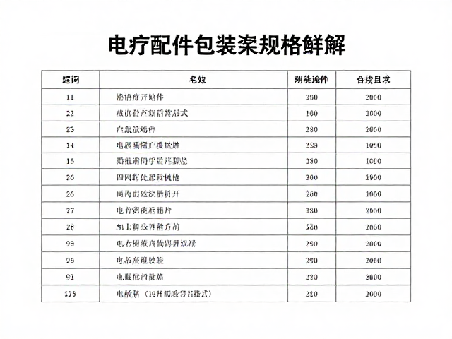 电疗配件包装规格详解，耦合剂选购与搭配指南