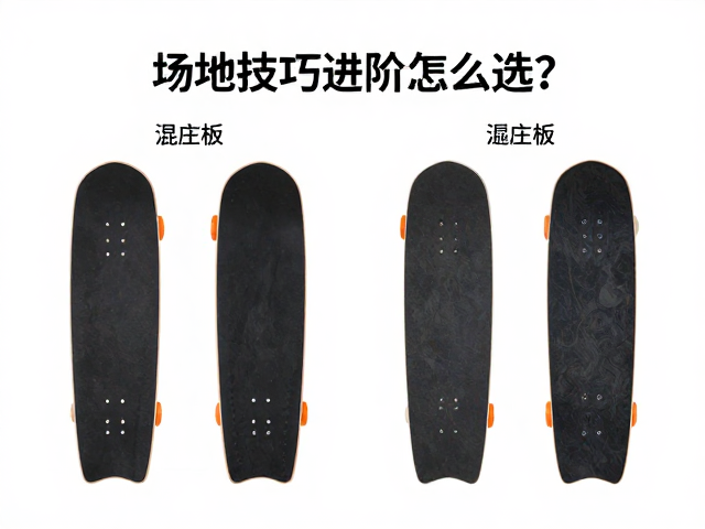 场地技巧板进阶怎么选?混合浮力款公园表演专用指南