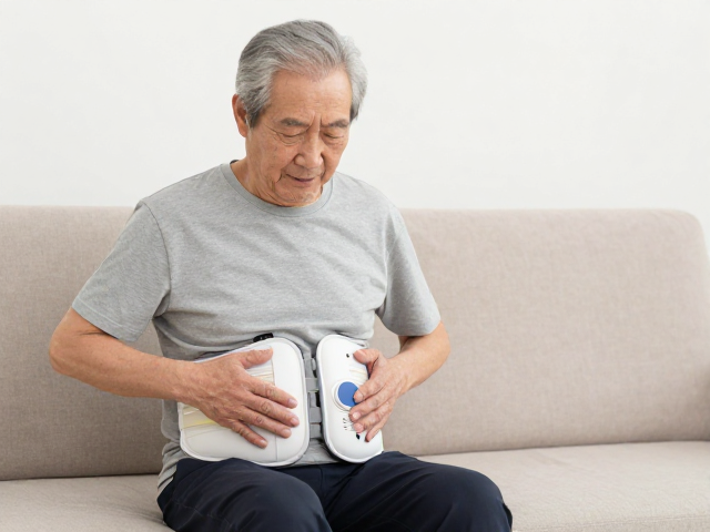 老人居家康养方案，经络理疗设备缓解腰腿关节痛
