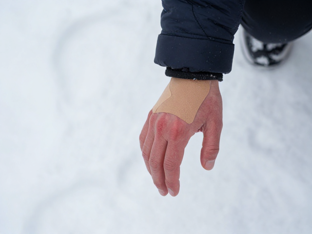 雪地漫步手部冻伤?抗寒贴片护指关节,温暖防冻攻略