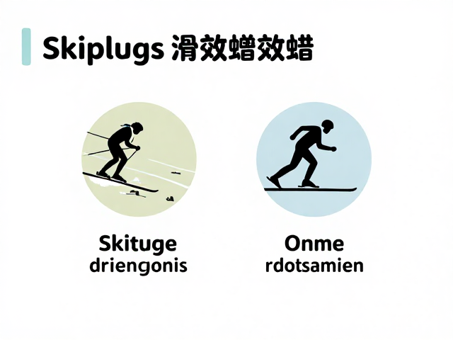 Skiplugs滑行发涩?用滑行增效蜡解决,提升滑行速度与体验
