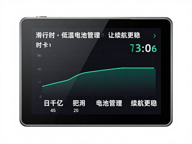 路线测绘仪,滑行时长统计,低温电池管理让续航更稳