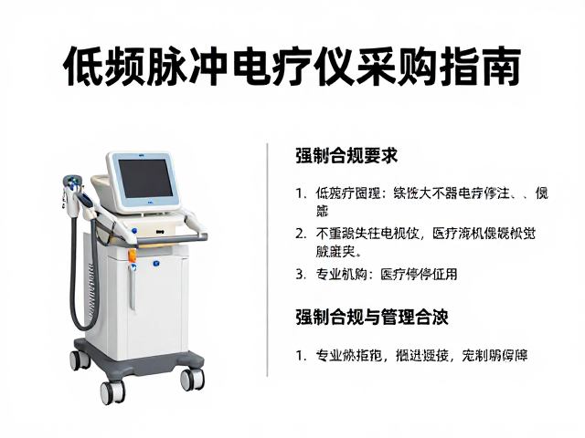 低频脉冲电疗仪采购指南，专业机构选购与不适停用规范