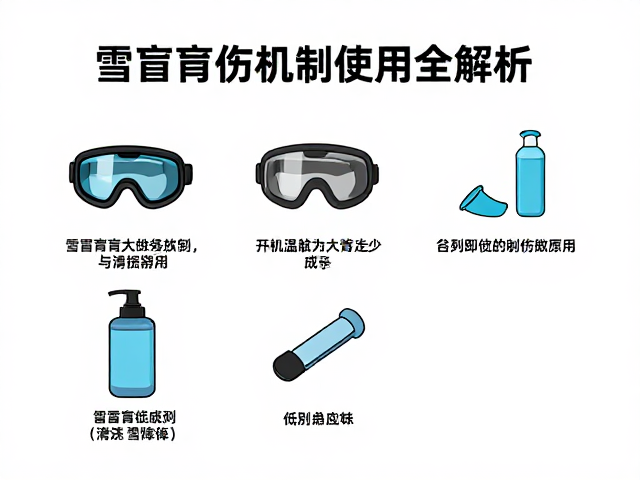 雪盲症防护与复温指南,低温损伤套件使用全解析