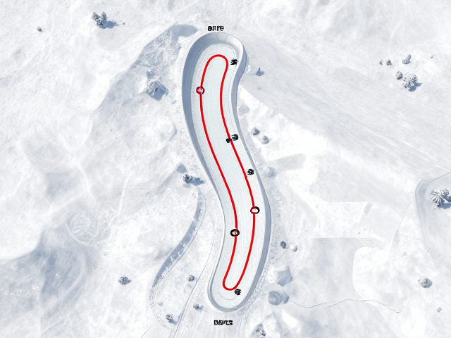 雪域路径留存器,3D轨迹地图记录竞技比赛高光时刻