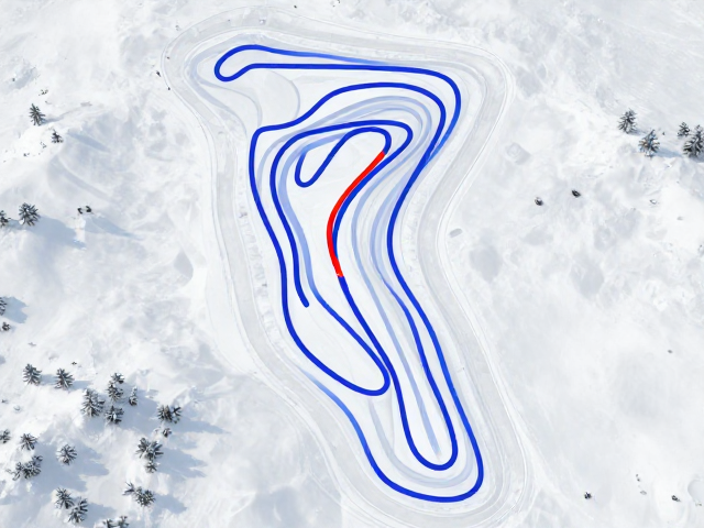 雪域路径留存器,3D轨迹地图记录竞技比赛高光时刻