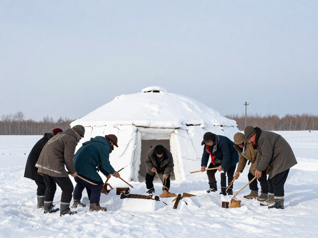 先民冰雪技艺传承，雪屋建造背后的社区口述历史与智慧