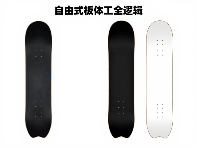 自由式板体怎么选?9.5-10.5cm板尾宽度与印刷工艺全解析