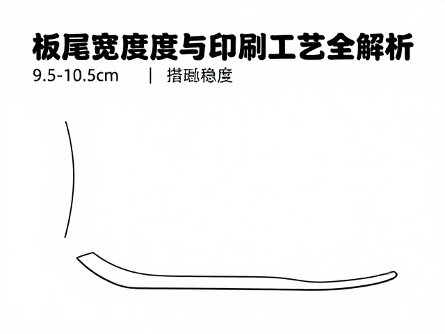 自由式板体怎么选?9.5-10.5cm板尾宽度与印刷工艺全解析