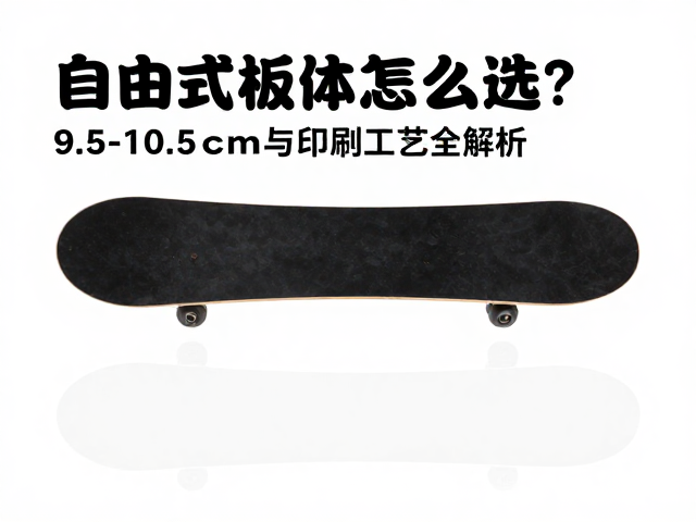 自由式板体怎么选?9.5-10.5cm板尾宽度与印刷工艺全解析