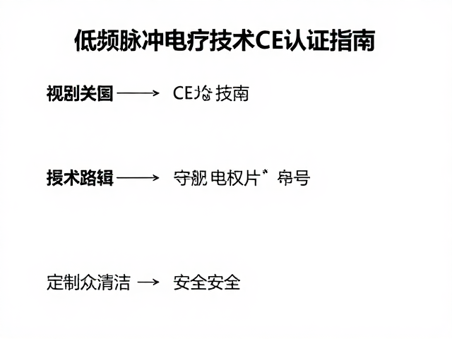 低频脉冲电疗技术CE认证指南，定期清洁电极片保安全