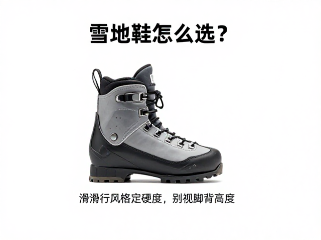 雪地鞋怎么选?看滑行风格定硬度,别忽视脚背高度!