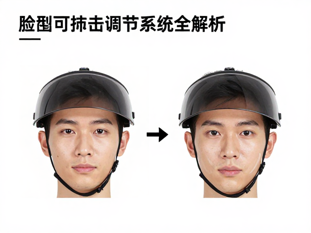 抗冲击护头罩怎么选?脸型适配测试,头围可调节系统全解析