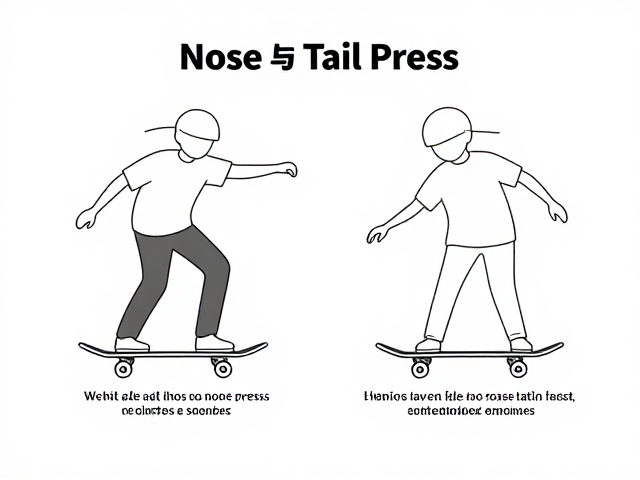 Ride技巧,道具滑行板Nose与Tail Press核心要领解析