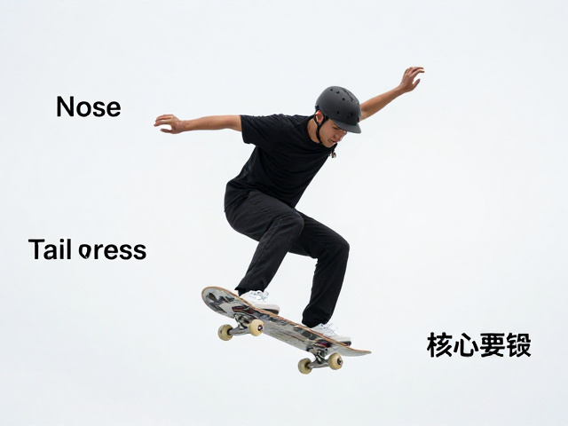 Ride技巧,道具滑行板Nose与Tail Press核心要领解析