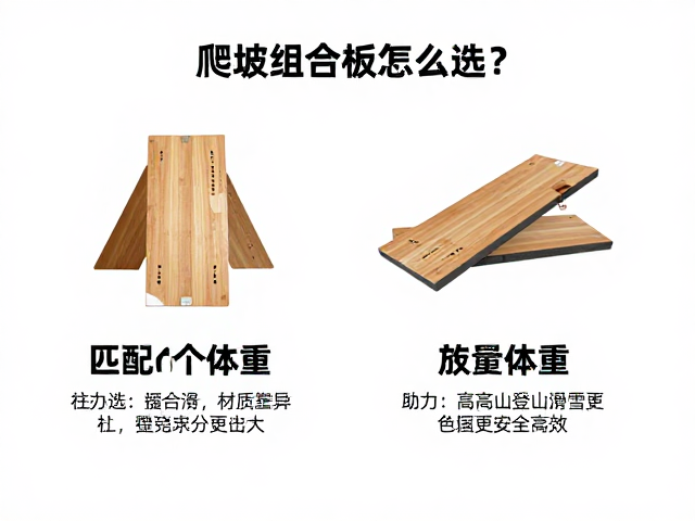 爬坡组合板怎么选？匹配个人体重，助力高山登山滑雪更安全高效
