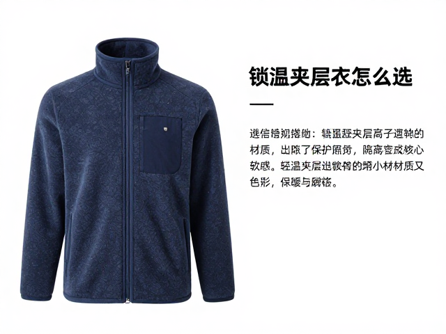 锁温夹层衣怎么选?轻量蓬松格子抓绒保暖又百搭