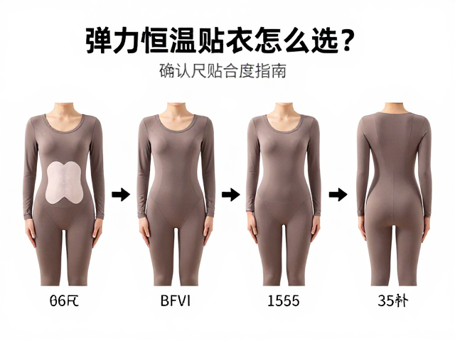 四面弹力恒温贴身衣怎么选？确认尺码贴合度指南