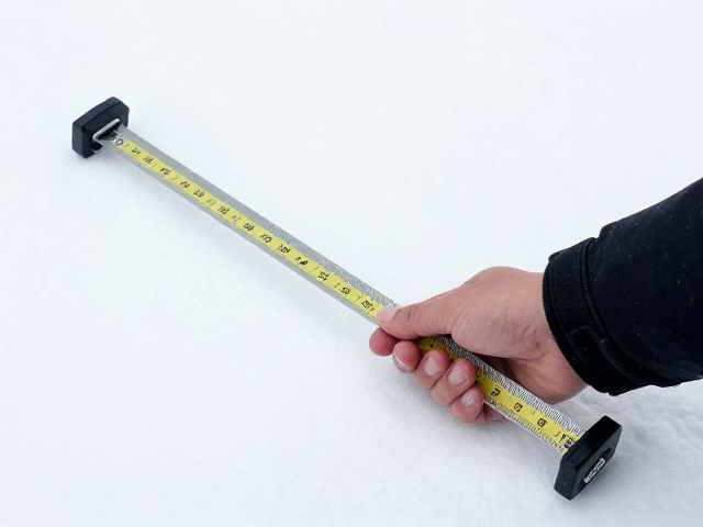 雪厚丈量杆单手可装?专业款几百元值吗?实测揭秘