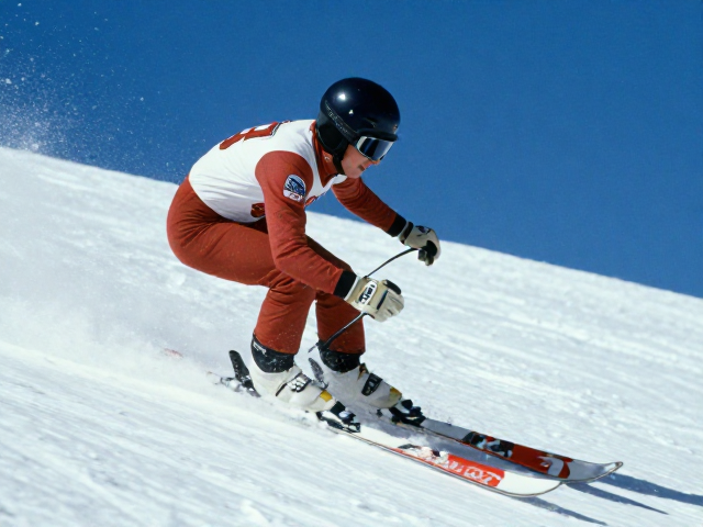 1970年代自由式滑雪兴起,冰雪比拼变迁与碳纤维雪板应用