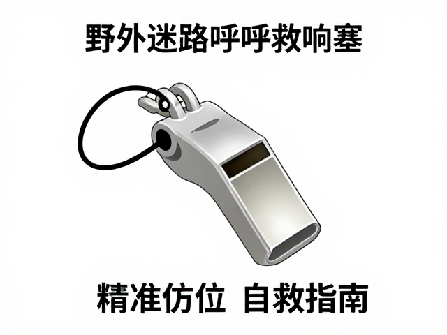 野外迷路呼救响哨技巧,防止冰晶堵塞,精准定位自救指南