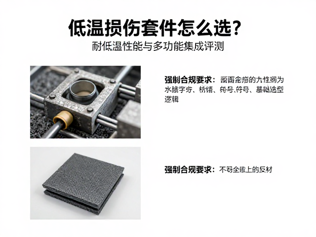 低温损伤套件怎么选?耐低温性能与多功能集成评测