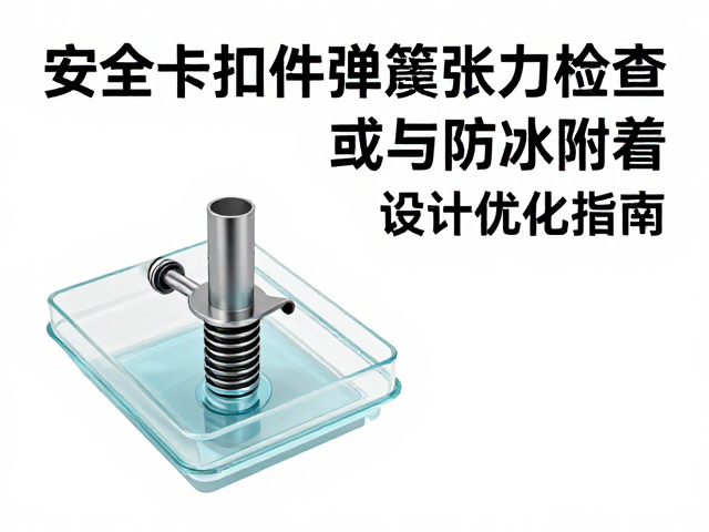 安全卡扣件弹簧张力检查与防冰附着设计优化指南