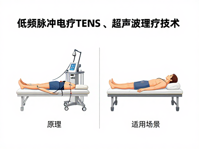 低频脉冲电疗TENS与超声波理疗技术对比，原理、优势与适用场景解析