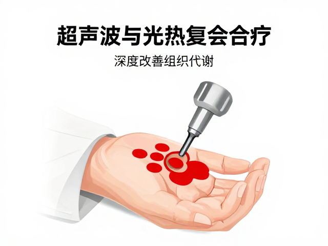 超声波与光热复合理疗，深度改善组织代谢，科学解析理疗新技术