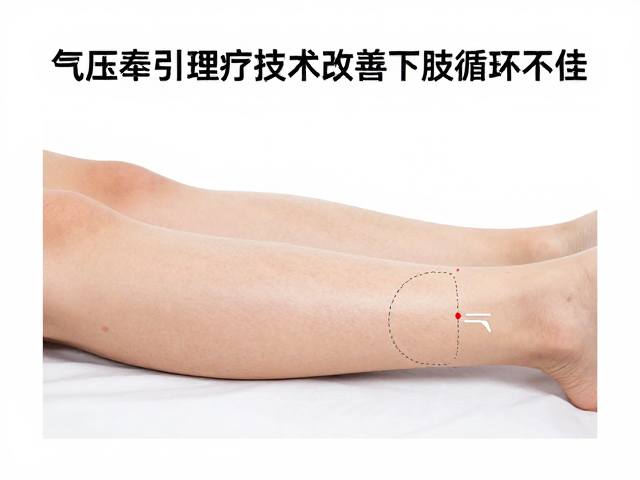 气压牵引理疗技术，改善下肢循环不佳，缓解小腿酸胀
