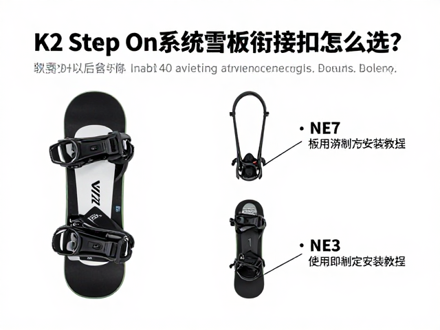 K2 Step On系统雪板衔接扣怎么选?2024避坑指南与安装教程