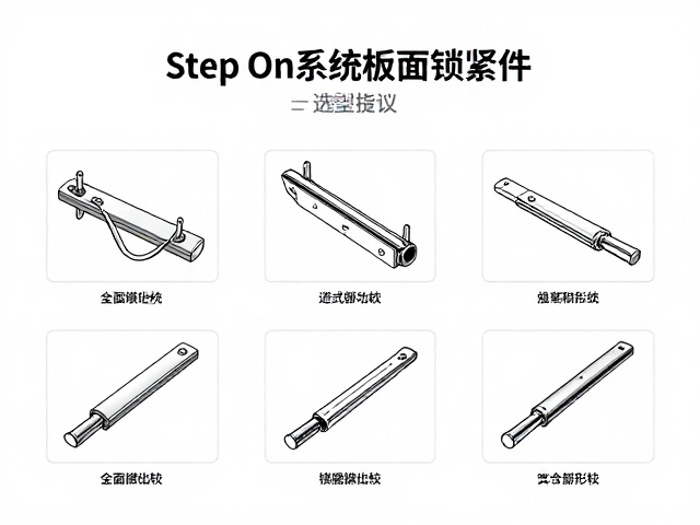 公园板专用Step On系统板面锁紧件安装指南与选型建议
