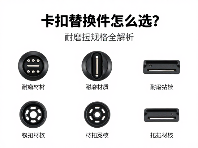 卡扣替换件怎么选?耐磨橡胶材质与扭矩规格全解析