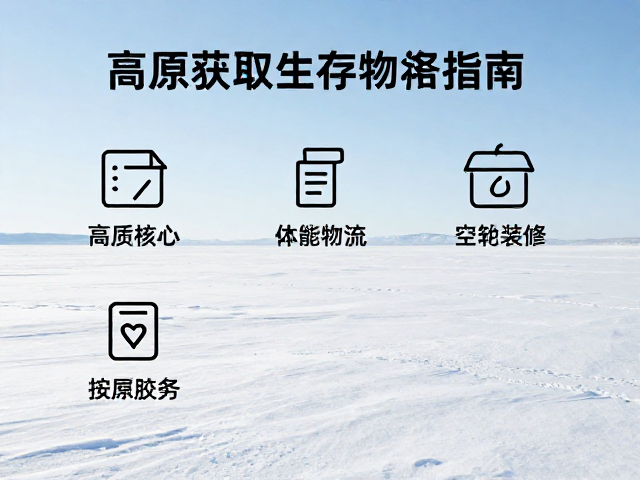 雪原搜寻组件智能化集成,高效获取生存维持物资指南
