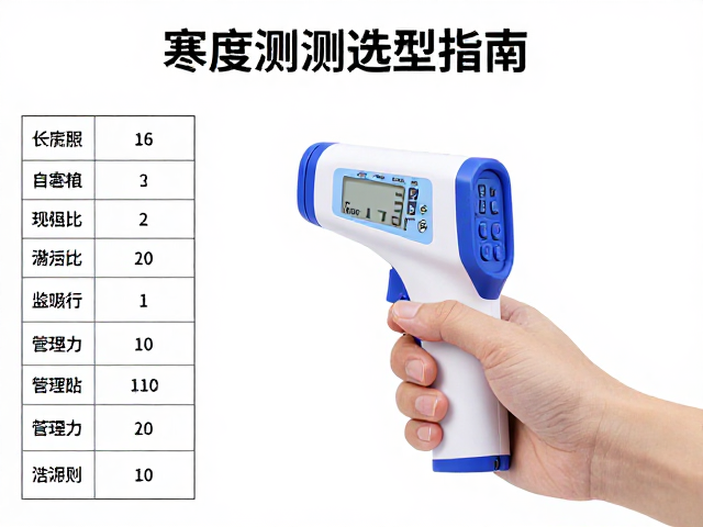 手持式红外测温仪选型指南,结合寒度监测表精准采购