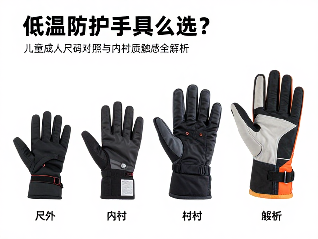 低温防护手具怎么选?儿童成人尺码对照与内衬材质触感全解析