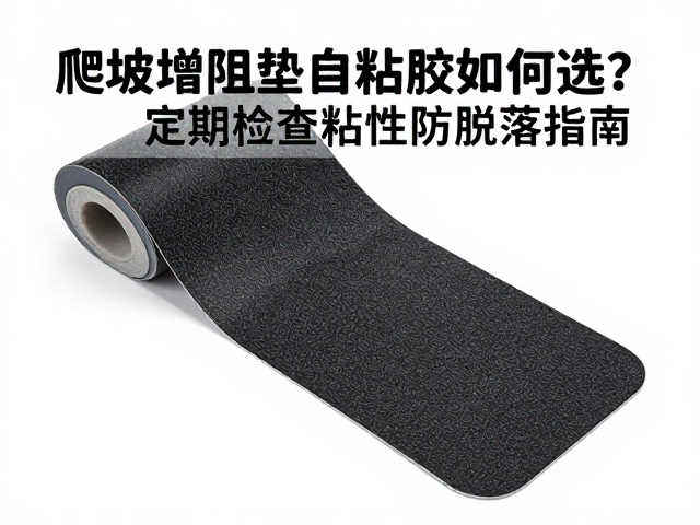 爬坡增阻垫自粘胶如何选?定期检查粘性防脱落指南