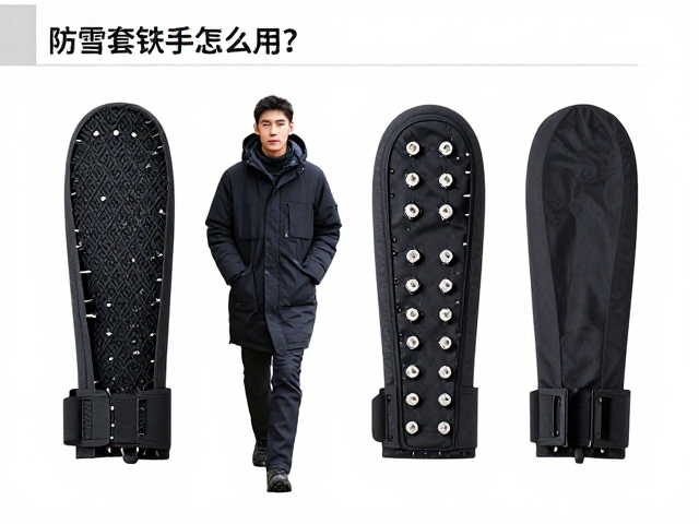 城市行人日常防雪套怎么选?模块化可替换钉头更实用