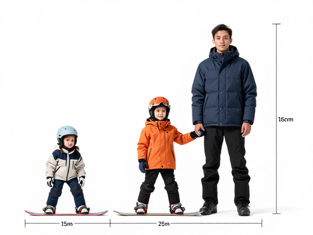 雪季体验指南，根据身高体重选幼儿滑行板，安全又跟手