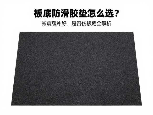 板底防滑胶垫怎么选?减震缓冲好,是否伤板底全解析