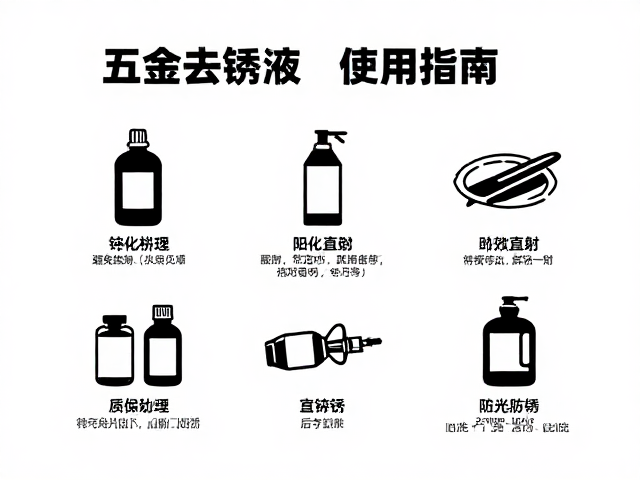 五金去锈液使用指南,钝化处理后如何避免阳光直射防锈